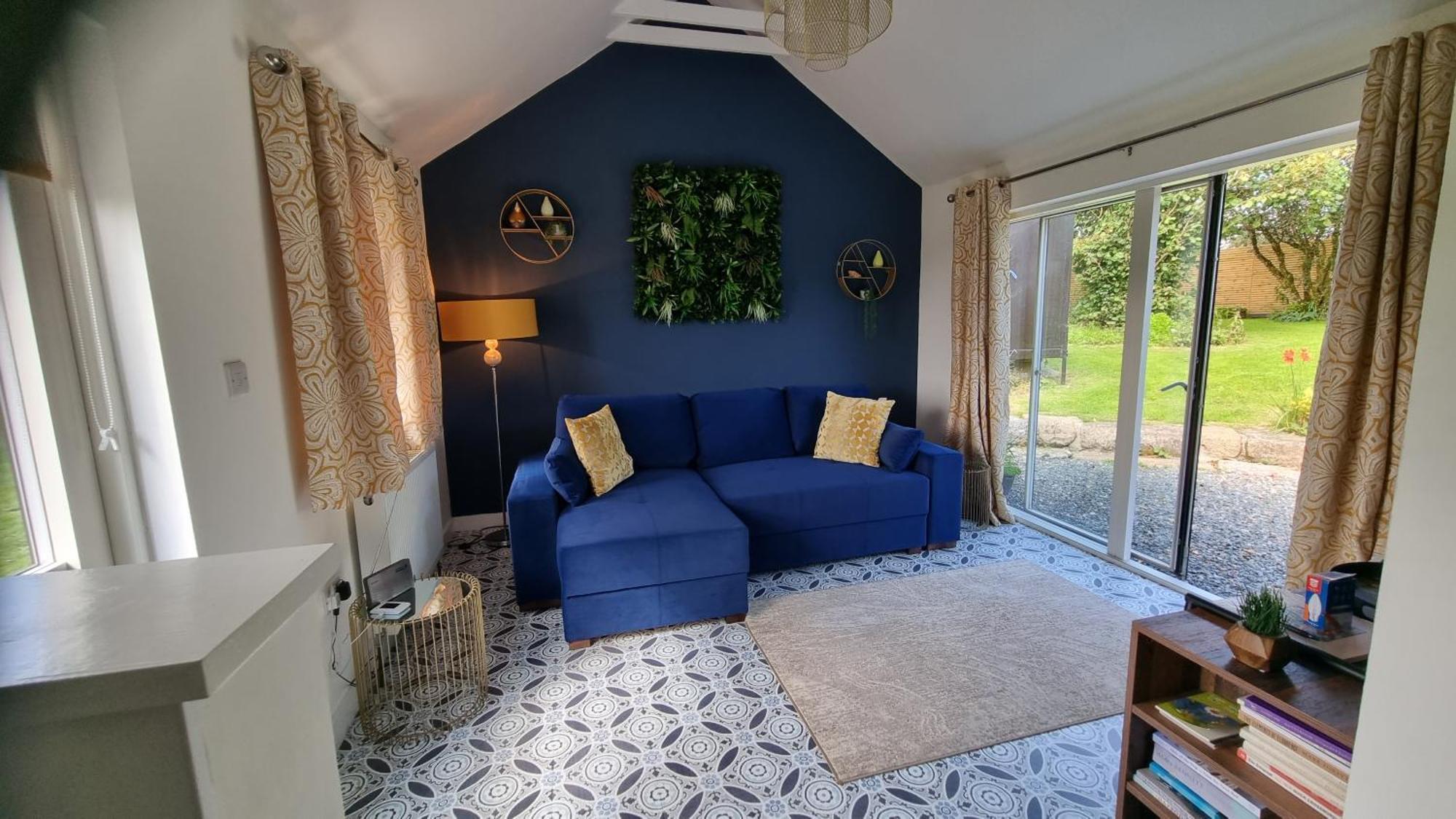 Hallegan Annexe With Private Garden And Woodland Camborne Exteriör bild